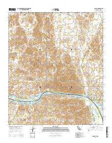 Picacho 2015 topographic map thumbnail