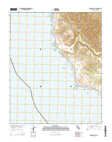 Piedras Blancas 2015 topographic map thumbnail