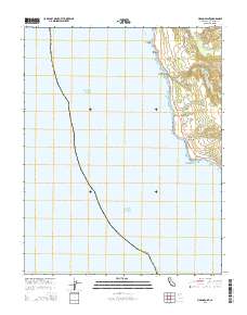 Pigeon Point 2015 topographic map thumbnail