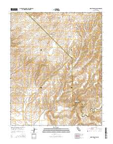 Pinalito Canyon 2015 topographic map thumbnail