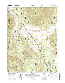 Pine Creek Valley 2015 topographic map thumbnail