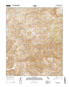 Pine Mountain 2015 topographic map thumbnail