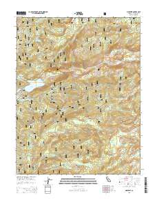 Pinecrest 2015 topographic map thumbnail