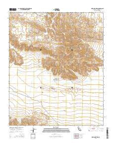 Pinto Mountain 2015 topographic map thumbnail