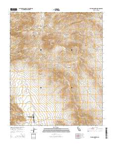 Pinyon Mountain 2015 topographic map thumbnail