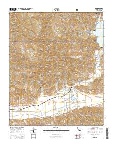Piru 2015 topographic map thumbnail