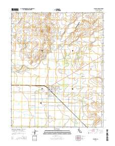 Planada 2015 topographic map thumbnail