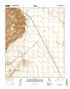Plaster City NW 2015 topographic map thumbnail