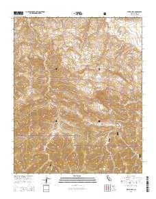Pleito Hills 2015 topographic map thumbnail