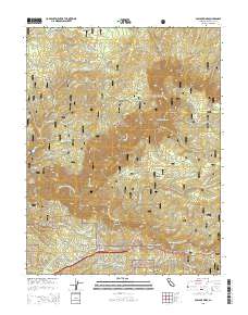 Pollock Pines 2015 topographic map thumbnail