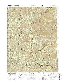Pony Buck Peak 2015 topographic map thumbnail