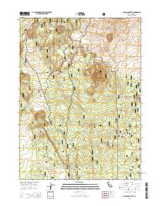 Porcupine Butte 2015 topographic map thumbnail