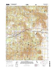 Portola 2015 topographic map thumbnail
