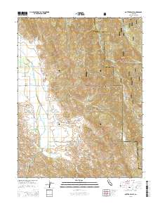 Potter Valley 2015 topographic map thumbnail
