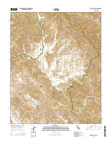 Priest Valley 2015 topographic map thumbnail