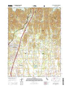 City of Shasta Lake 2015 topographic map thumbnail