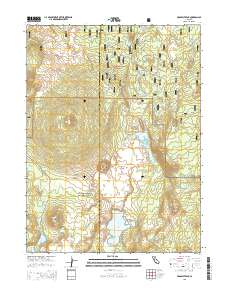 Prospect Peak 2015 topographic map thumbnail