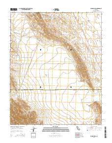 Pyramid Hills 2015 topographic map thumbnail