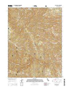 Raglin Ridge 2015 topographic map thumbnail