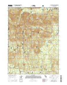 Rainbow Mountain 2015 topographic map thumbnail