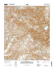 Rancho Santa Fe 2015 topographic map thumbnail