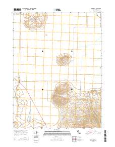 Ravendale 2015 topographic map thumbnail