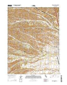 Red Bluff West 2015 topographic map thumbnail
