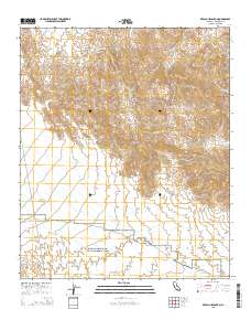 Red Cloud Canyon 2015 topographic map thumbnail