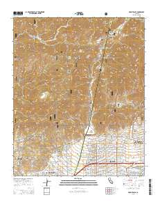 Mount Baldy 2015 topographic map thumbnail