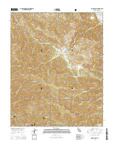 Mount Carmel 2015 topographic map thumbnail