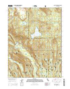 Mount Harkness 2015 topographic map thumbnail