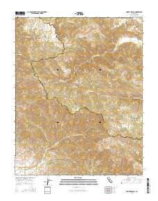 Mount Harlan 2015 topographic map thumbnail
