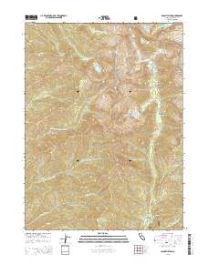 Mount Hilton 2015 topographic map thumbnail