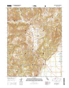 Mount Jackson 2015 topographic map thumbnail