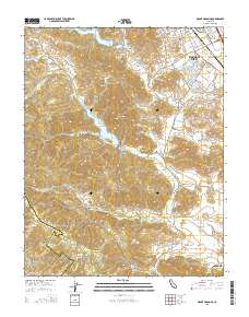 Mount Madonna 2015 topographic map thumbnail