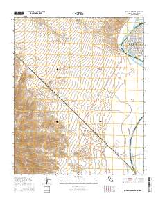 Mount Manchester 2015 topographic map thumbnail