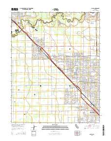 Salida 2015 topographic map thumbnail