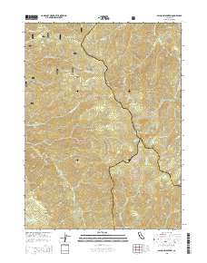 Salmon Mountain 2015 topographic map thumbnail