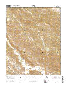 San Benito 2015 topographic map thumbnail