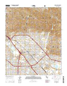 San Fernando 2015 topographic map thumbnail