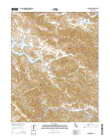 San Geronimo 2015 topographic map thumbnail