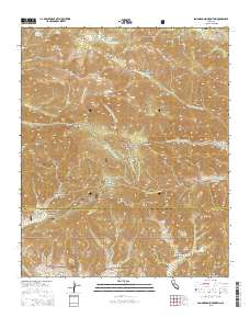 San Gorgonio Mountain 2015 topographic map thumbnail