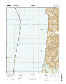 San Gregorio 2015 topographic map thumbnail