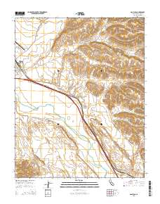 San Lucas 2015 topographic map thumbnail