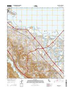 San Mateo 2015 topographic map thumbnail