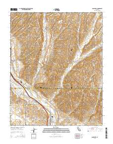 San Miguel 2015 topographic map thumbnail
