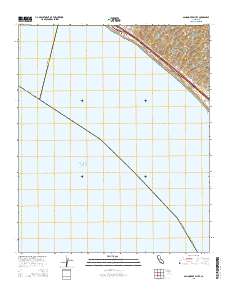 San Onofre Bluff 2015 topographic map thumbnail