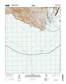 San Pedro 2015 topographic map thumbnail