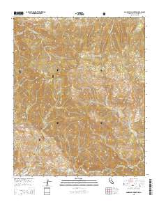 San Rafael Mountain 2015 topographic map thumbnail
