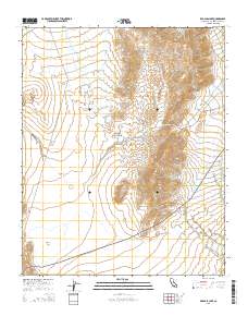 Red Pass Lake 2015 topographic map thumbnail